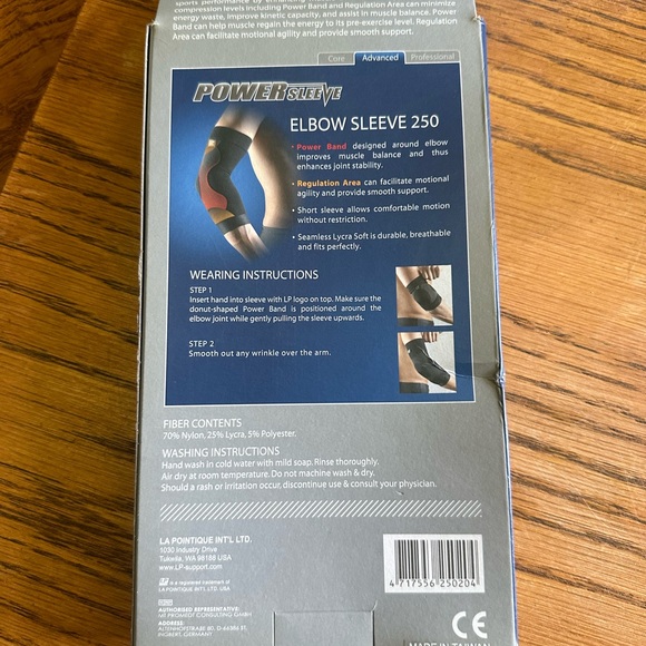 Elbow support sleeve - Picture 2 of 10